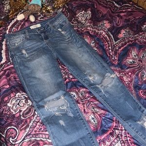 Cello jeans with fashionable rips